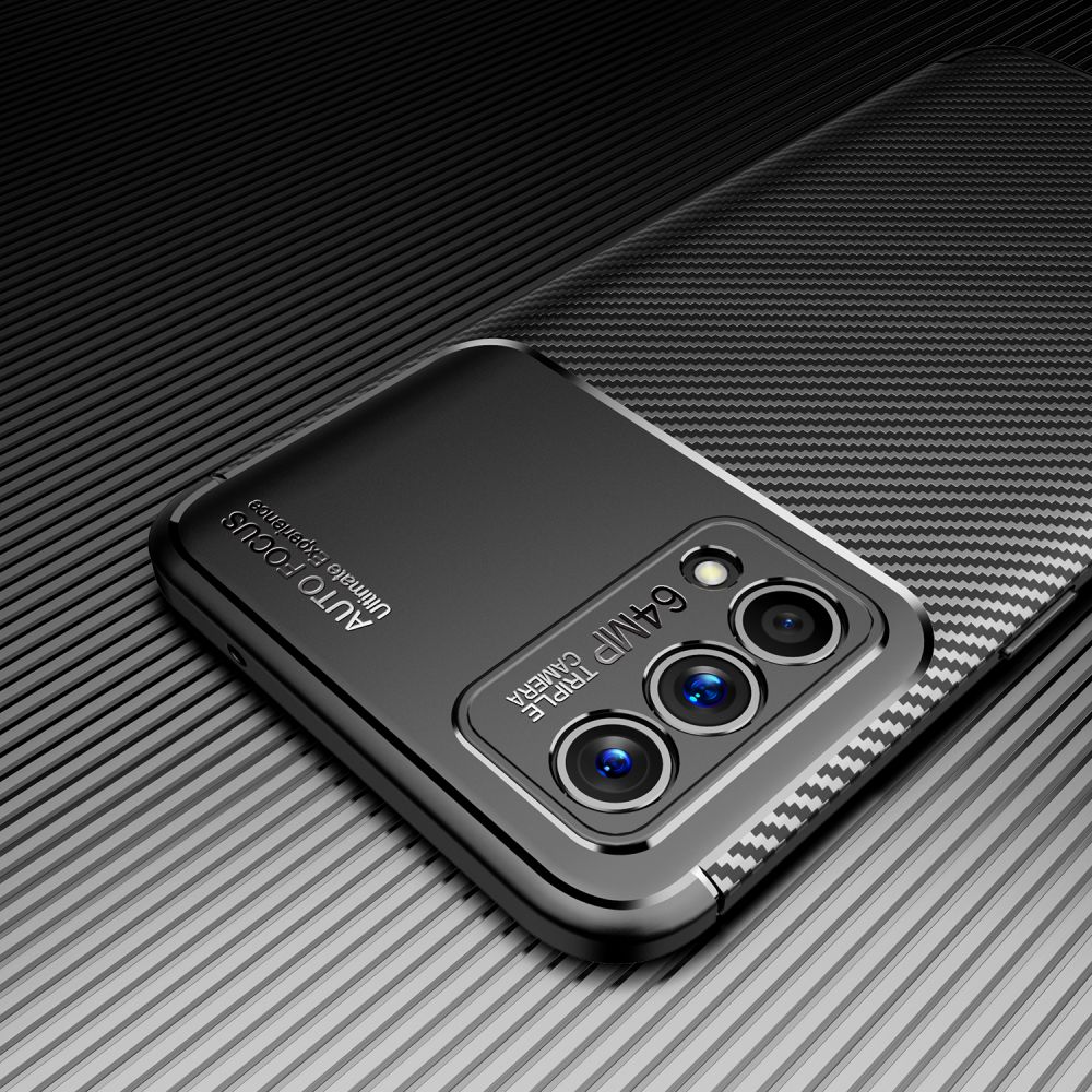 Husa pentru Realme GT Master Edition, Erbord, Negru, TPU