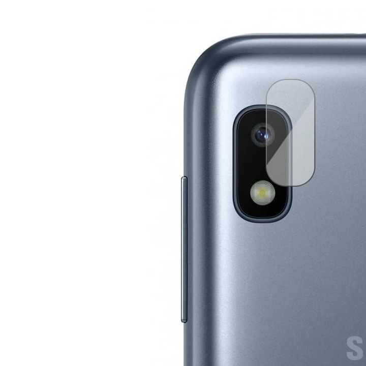Protectie camera foto, Sticla securizata flexibila, Compatibil cu Samsung Galaxy A20e