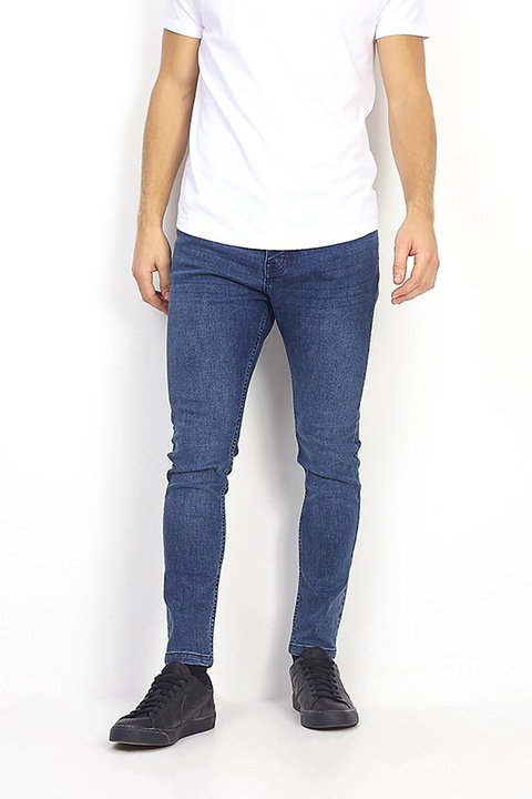 BRAVE SOUL, Madison skinny fit farmernadrág, Indigókék