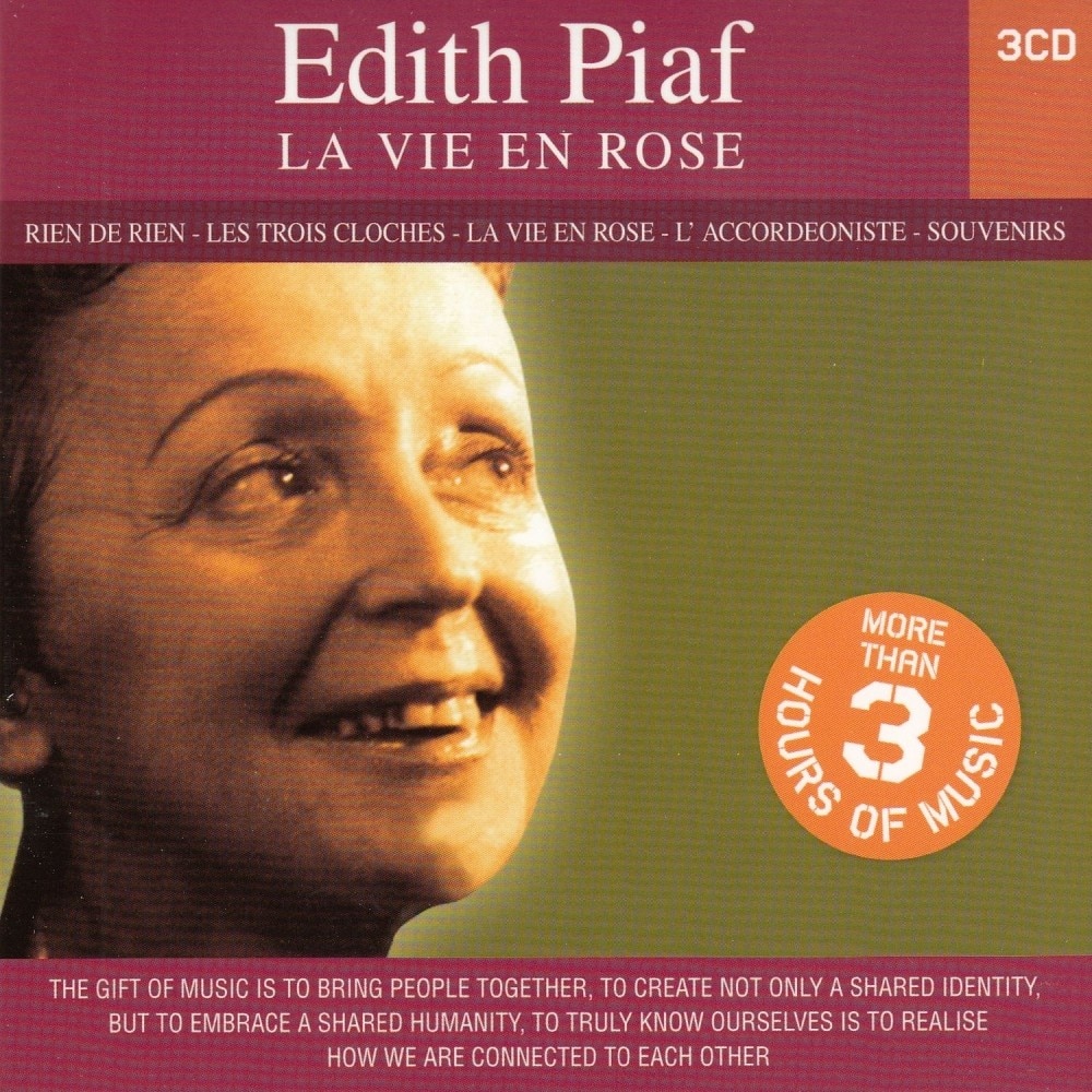 Edith Piaf La Vie En Rose Cd Emagro