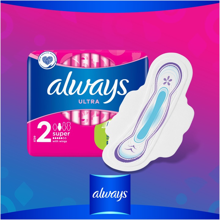 Дамски превръзки Always Ultra Super, 16 бр - eMAG.bg