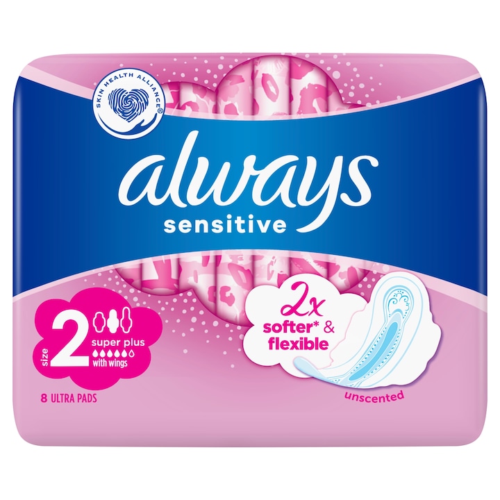 Always Sensitive Super Plus Egészségügyi Betét, 8 db