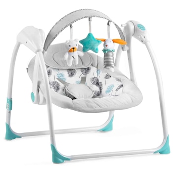 Balansoar Automat cu 5 Viteze Balansare pentru Bebelusi  Balansoar Automat cu 5 Viteze Balansare pentru Bebelusi