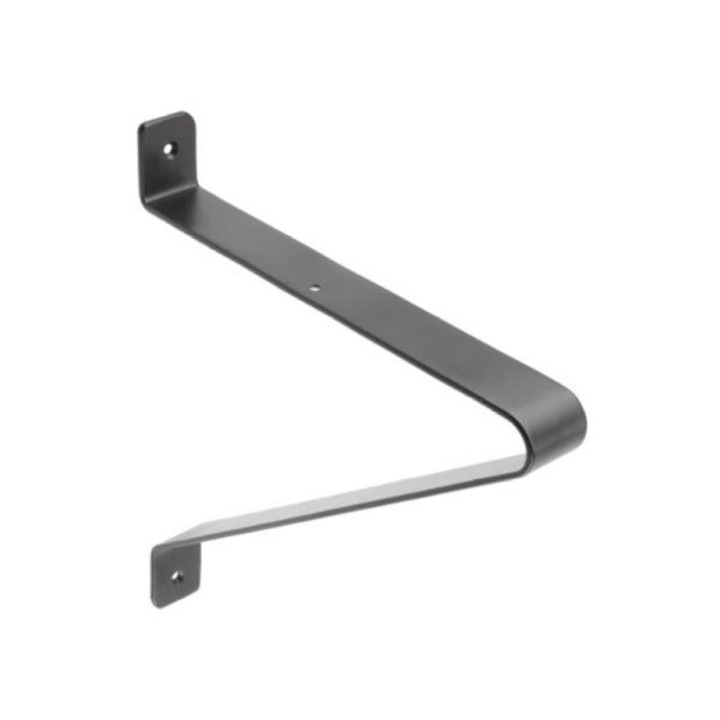 Suport polita model GALA, 250x220 mm, finisaj negru mat