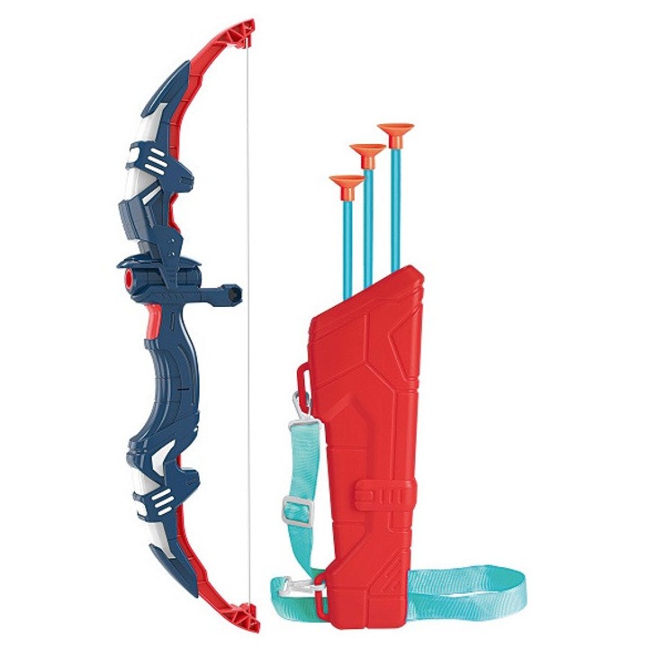 Set King Sport Arc cu lumini, 3 sageti si tolba