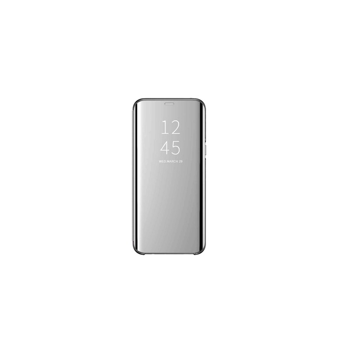 Калъф за Samsung Galaxy Note 20 и Note 20 5G, Clear View, сребрист