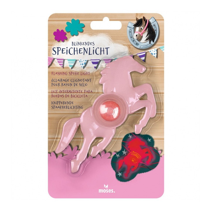 Lumina LED Calut pentru biciclete, Moses