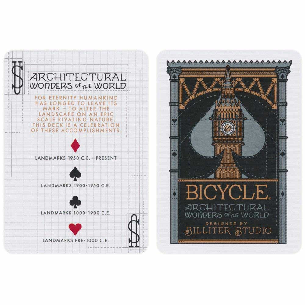 Карти за игра Bicycle Architectural Wonders - eMAG.bg