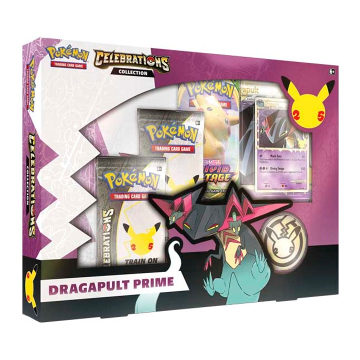 Joc de carti Pokemon Celebrations Dragapult Prime Box