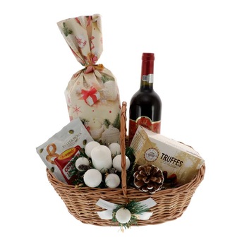 Cos cadou Craciun Pastel 7 Produse Cos cadou Craciun Pastel 7 Produse