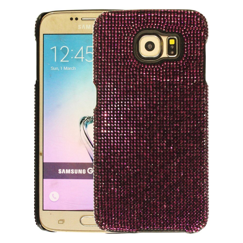 Husa de protectie spate Bling World LCC 105, pentru Galaxy S6, mov