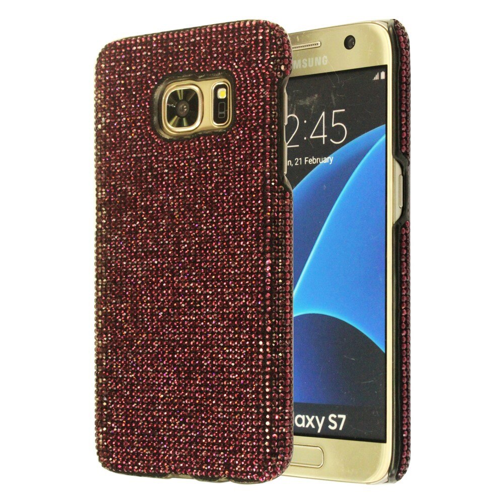 Husa de protectie spate Bling World LCC 105, pentru Galaxy S7, mov