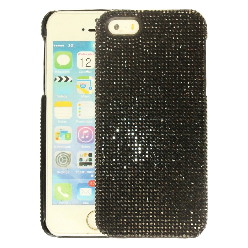 Husa de protectie spate Bling World LCC 103, pentru iPhone 5, negru
