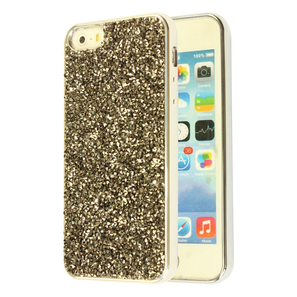 Husa de protectie spate Bling World RCT 201, pentru iPhone 5, argintiu