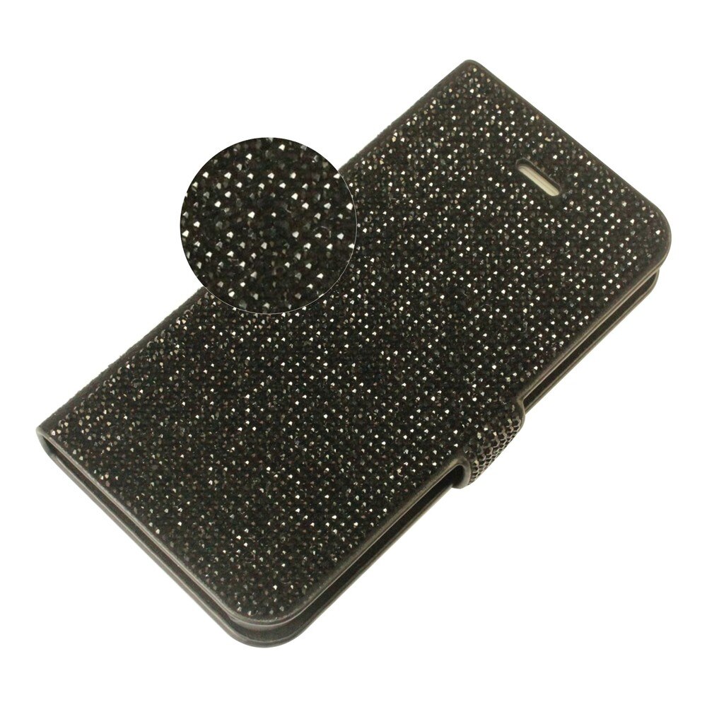 Husa flip Bling World CWC 103, pentru Galaxy S5, negru