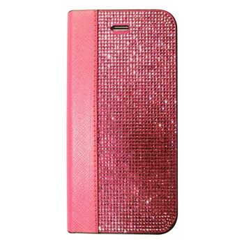 Husa flip Bling World LCWC 106, pentru Galaxy S7 , roz Husa flip Bling World LCWC 106, pentru Galaxy S7 , roz