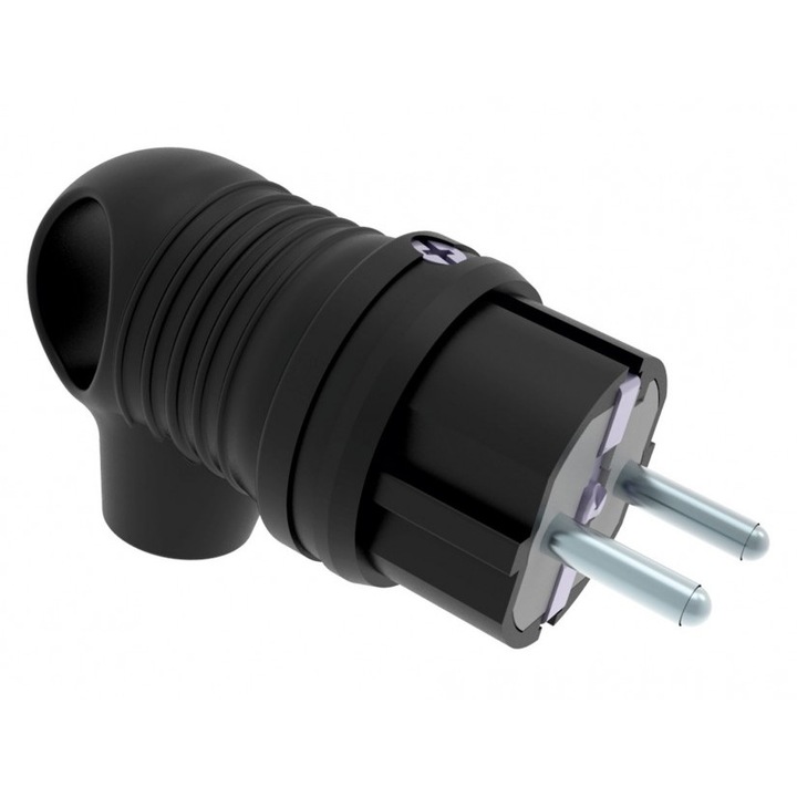 Stecher cauciuc cu inel Bemis BK1-1402-2021, 2P+E, 16A, 250V, IP44