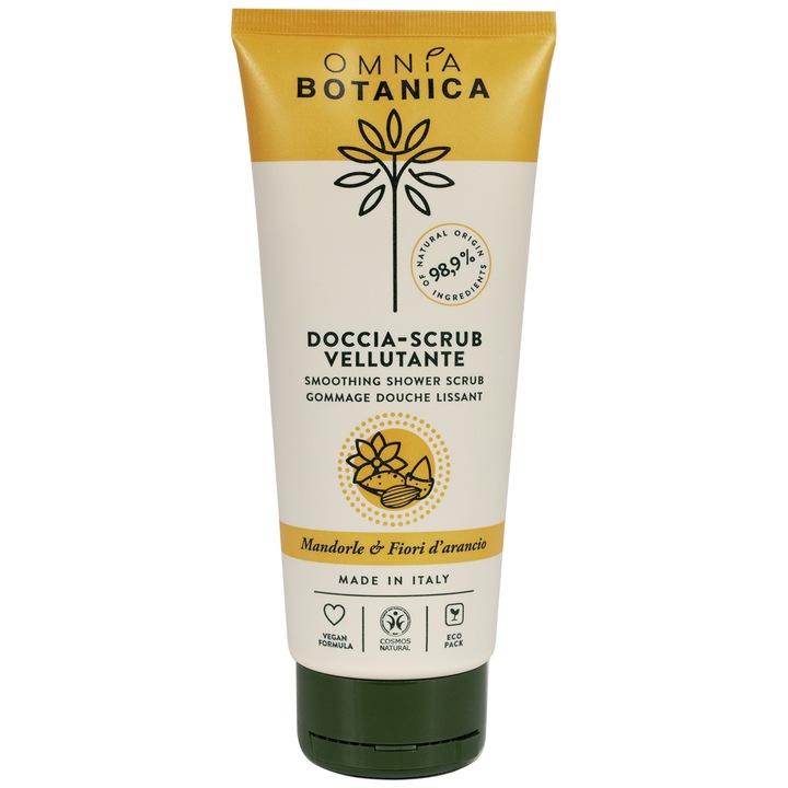 Scrub corp migdale, Omnia Botanica, 200 ml