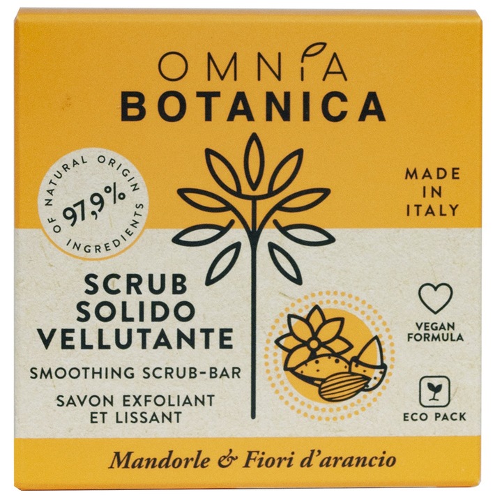 Scrub solid migdale Omnia Botanica, 100 gr