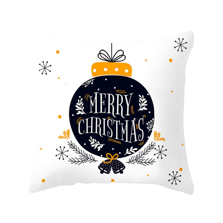 Fata de perna de Craciun, model de Craciun, Kjartan, 45 × 45 cm