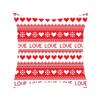 Fata de perna de Craciun, model de Craciun, Silas, 45 × 45 cm Fata de perna de Craciun, model de Craciun, Silas, 45 × 45 cm