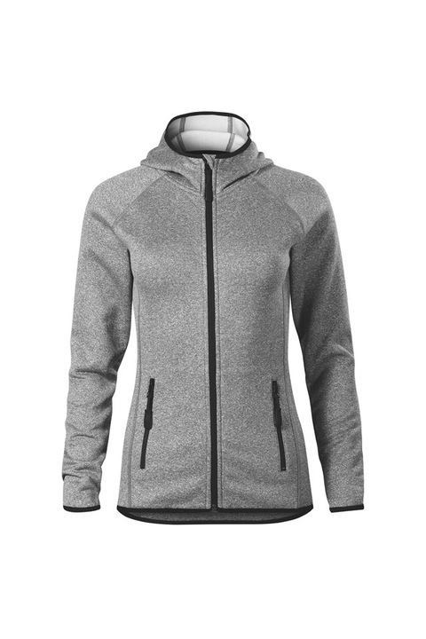 Jacheta fleece pentru dama - 418, S, gri inchis