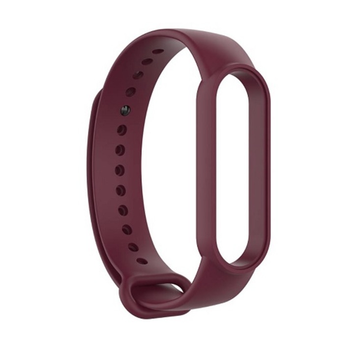 Csereszíj Xiaomi Mi Band 5/6-hoz, bordó