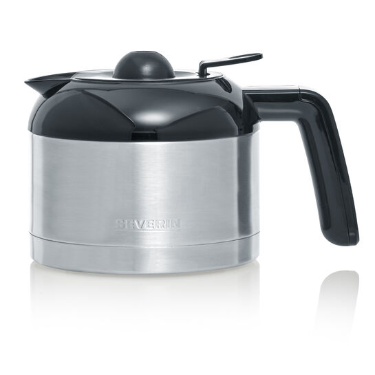 Cafetiera Severin KA 4845, putere 1000 W, recipient termic 1 L, 8 cesti, oprire automata, inox
