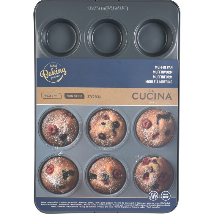 Tálca 12 Briose La Cucina Grany 37x25x3 cm