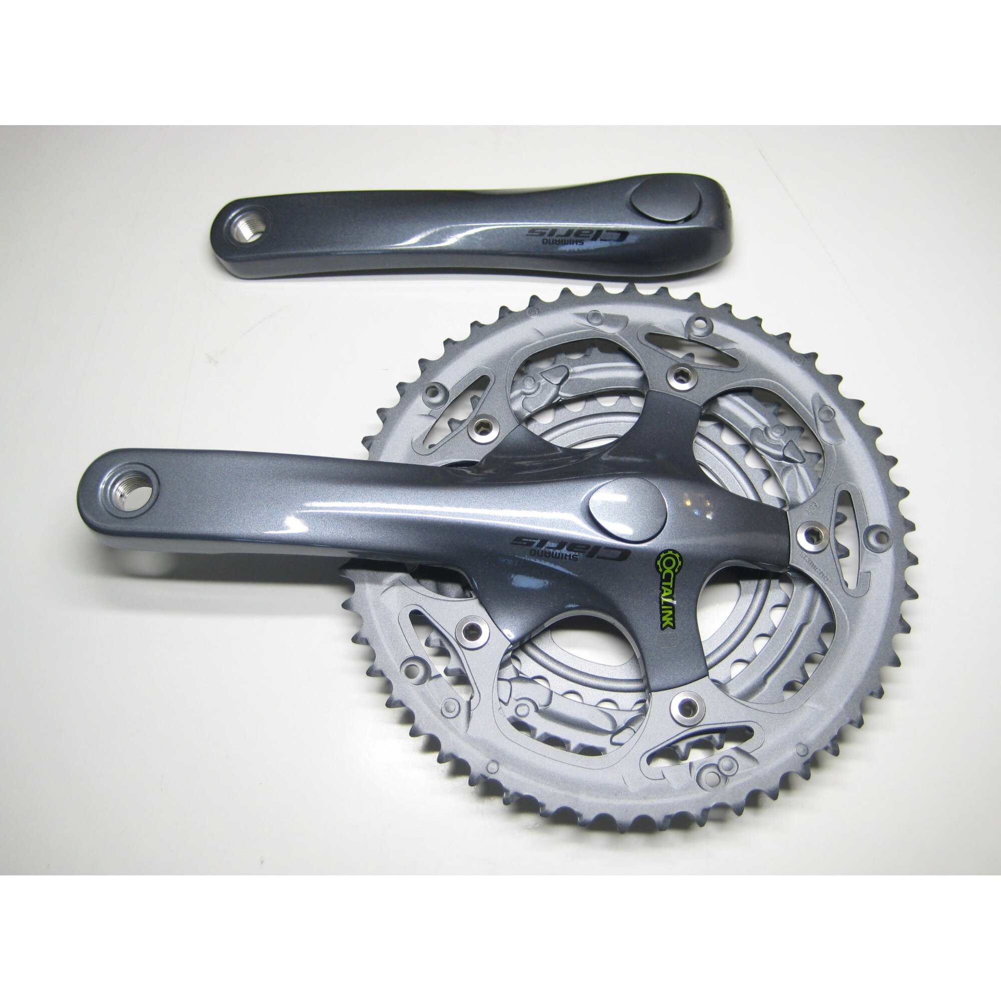 Angrenaj SHIMANO CLARIS FC-2403, 3 X 8 viteze, 50/39/30 dinti, gri
