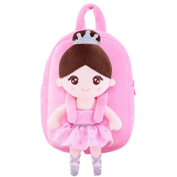 Ghiozdan papusa detasabila balerina pink Ghiozdan papusa detasabila balerina pink