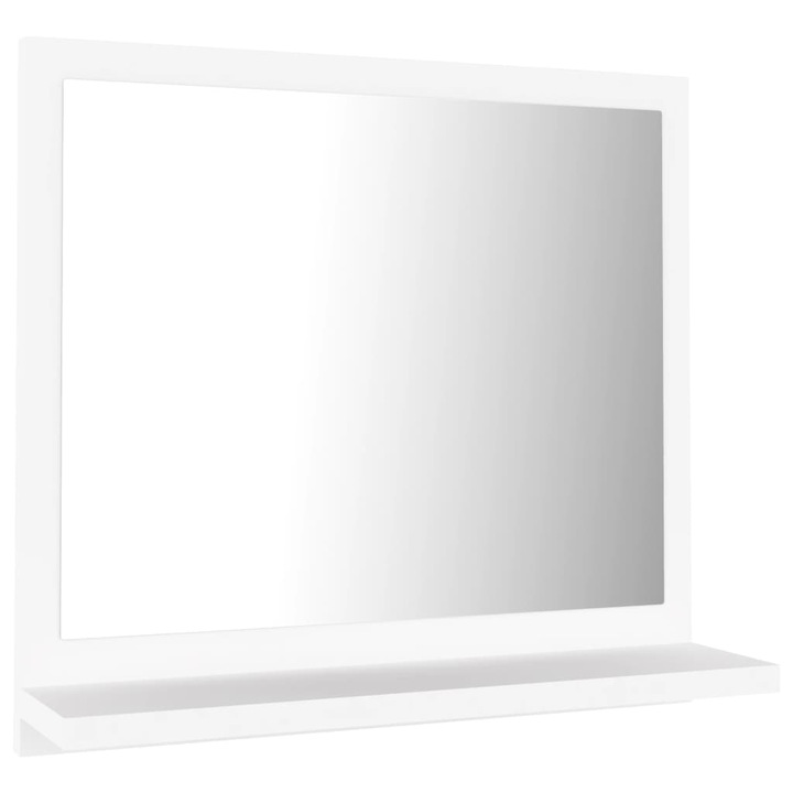 Oglinda de baie, alb, 40 x 10,5 x 37 cm, PAL 804553