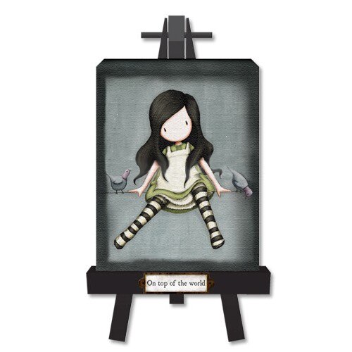 Tablou Gorjuss- On Top Of The World (panza 8x10cm)