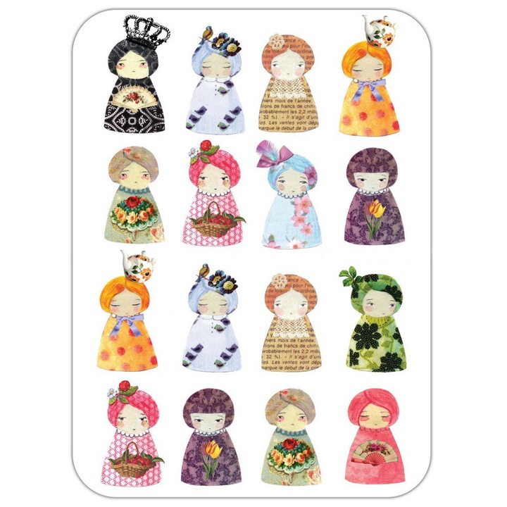 Felicitare Eclectic-Dolls