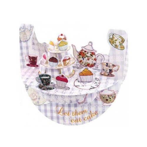 Felicitare 3D Popnrock-Ceai si prajituri