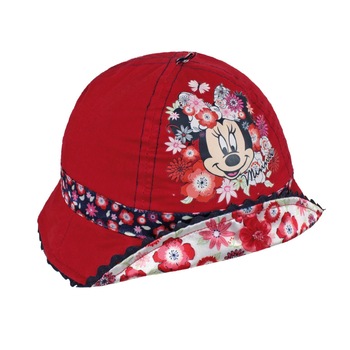 Palarie rosie colectia Disney - Minnie Mouse Palarie rosie colectia Disney - Minnie Mouse