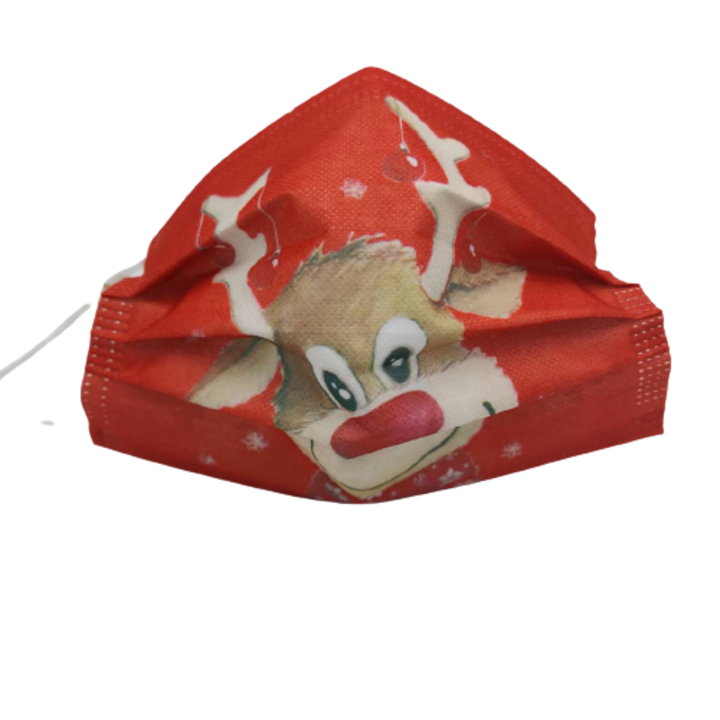 Set 10 masti igienice de unica folosinta, model fashion pentru Craciun, calitate premium, marime pentru adulti