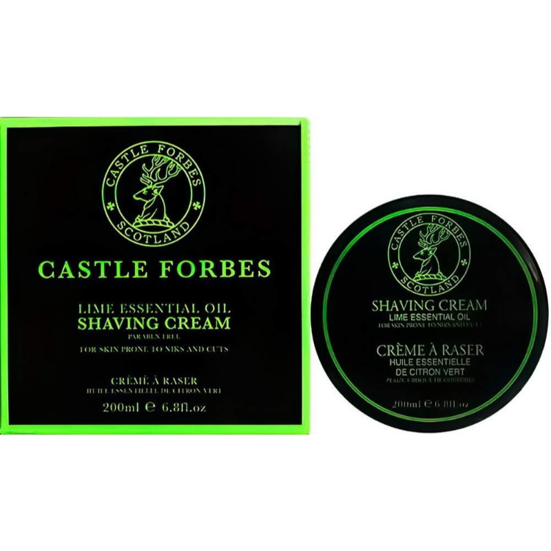 Crema de ras Castle Forbes Lime Essential Oil, 200ml eMAG.ro