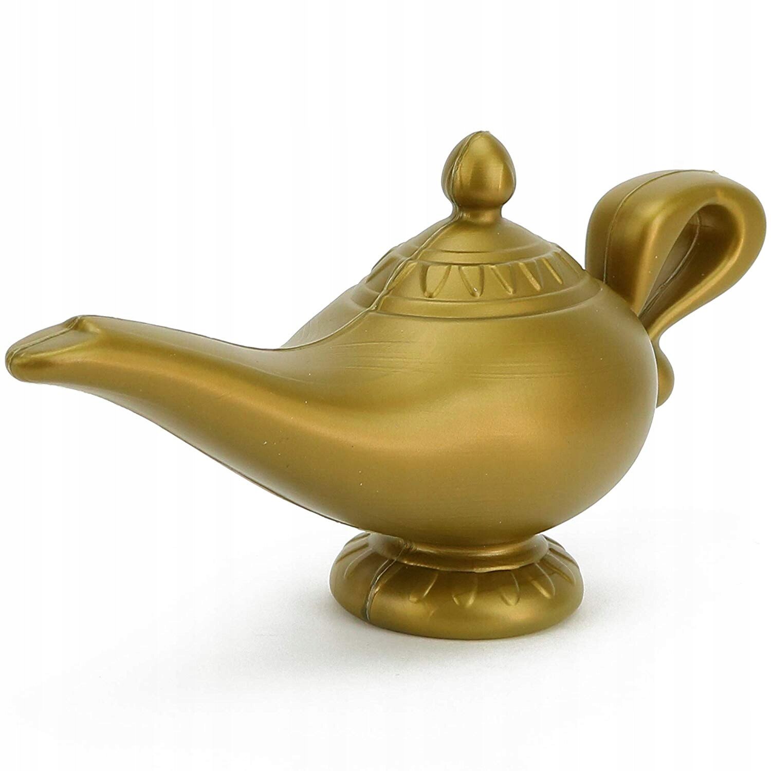 Disney Aladdin Lamp ブローチ Napier製 Lampa Aladin, 22x7 cm, Plastic Usor Si Durabil, Auriu (Luciu