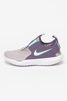 Nike - Спортни обувки Flex Runner с кожа, Бледа лила/Бледовиолетов