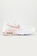 Nike, Pantofi sport Air Max Excee, Alb, Roz pastel, 6
