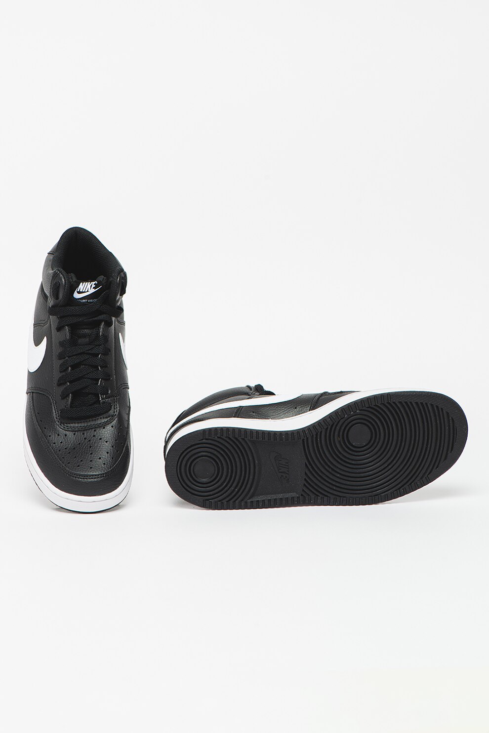 Endless mechanism Staple Nike, Pantofi sport mid-high de piele ecologica Court Vision - eMAG.ro