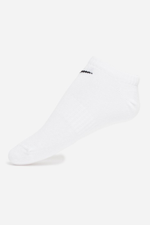 Nike, Унисекс фитнес чорапи - 3 чифта, Светлосив, Черен, XL