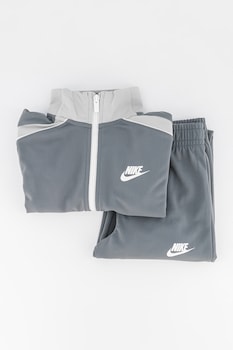 Nike - Спортен екип Futura с цип, Светлосив