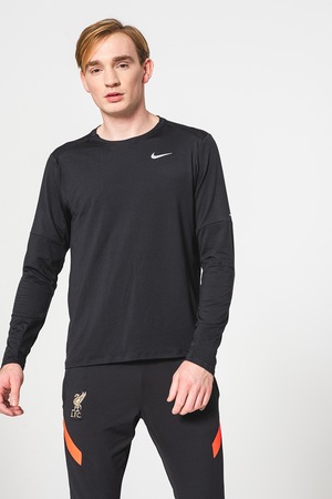 Yellowish Quilt dark Nike, Bluza cu decolteu rotund pentru alergare Element - eMAG.ro
