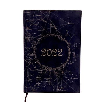 Agenda Magica 2022, Coperta albastru-indigo, A5 Agenda Magica 2022, Coperta albastru-indigo, A5