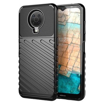 Husa pentru Nokia G10 / G20 / 6.3 armored thunder black Husa pentru Nokia G10 / G20 / 6.3 armored thunder black