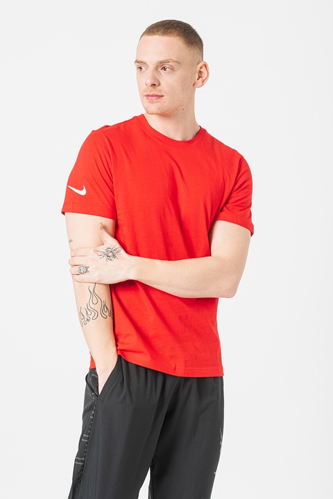 Nike, Tricou de bumbac pentru fotbal Park20, Rosu vermillion