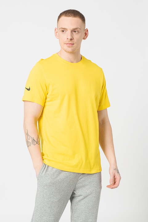 Nike, Памучна футболна тениска Park20, Жълт