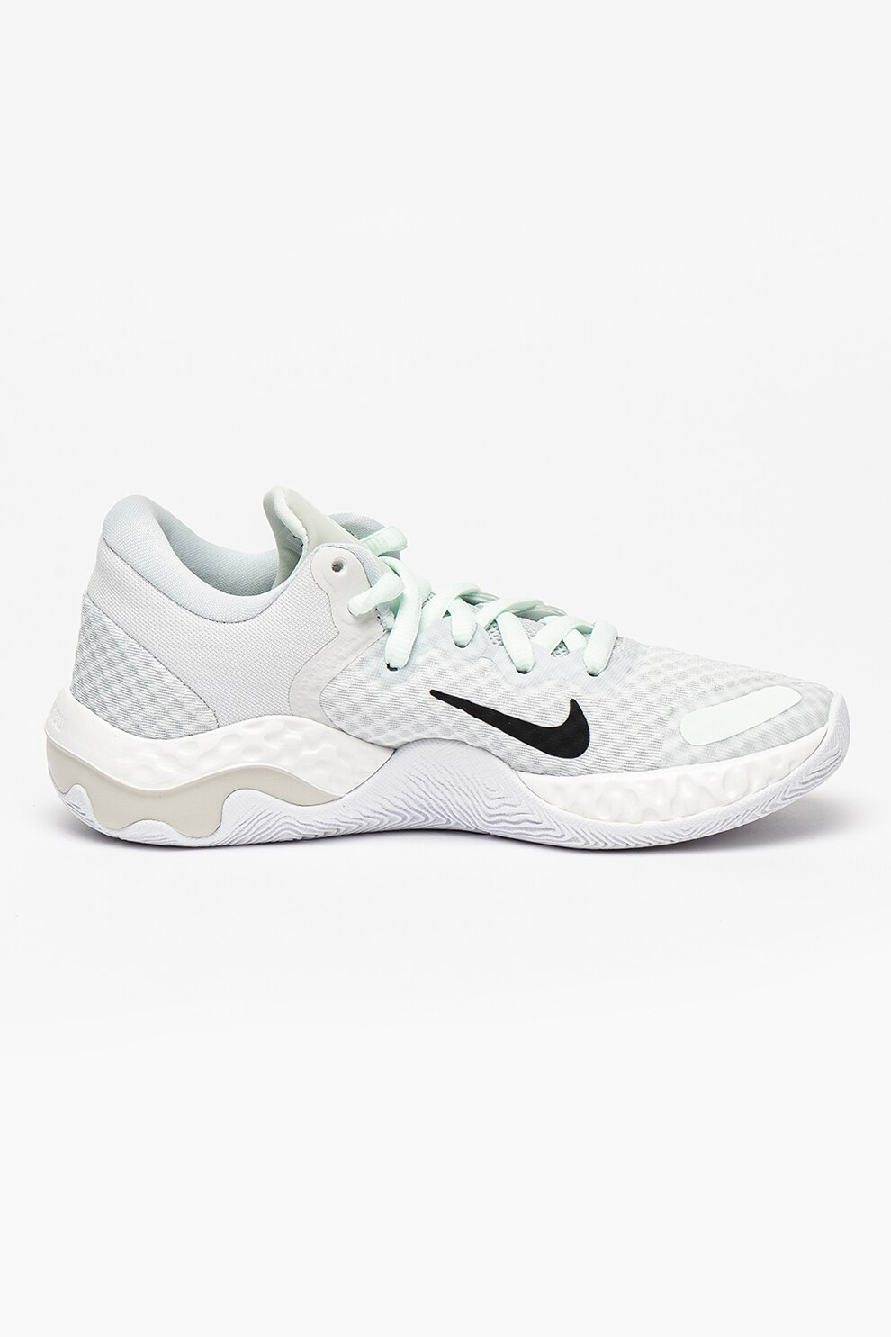 Nike, Renew Elevate II középmagas szárú kosárlabdacipő, Fehér